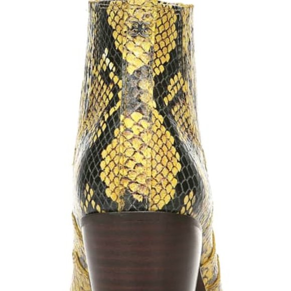 Sam Edelman Winona Snake Print Ankle Bootie - Picture 8 of 8